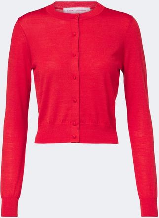 Carolina Herrera Cardigan in misto lana e seta