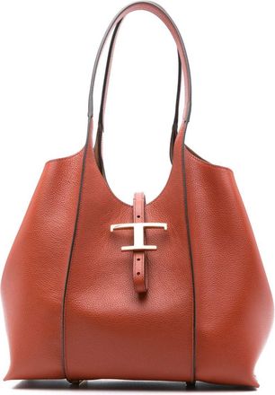 Tod's small T Timeless shoulder bag - Brown