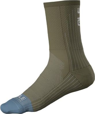 Alé Color Block T-Care Plus Socks Velosocken - Unisex | oliv