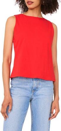 1.State Boat Neck Tie Back Tank in Goji Berry at Nordstrom Rack, Size Xx-Large