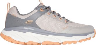 Skechers Womens DLUX Journey Marigold, Brown Synthetic/Textile/Natural Trim, 3 UK