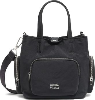 Bimba & Lola Kleine tas met ritszak - Zwart