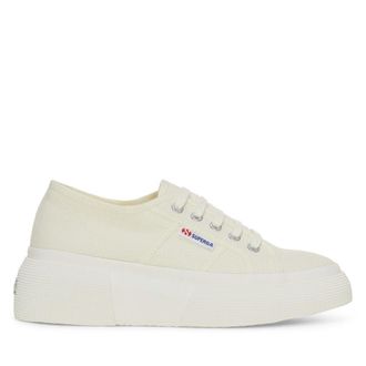 Superga Womens/Ladies 2287 Bubble Trainers (Natural Beige/Avorio) - Size UK 6.5