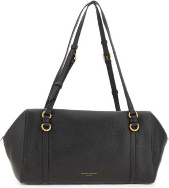 Gianni Chiarini Terry Leren Schoudertas - Dames - Tassen - Zwart - Maat: ONE Size Leer