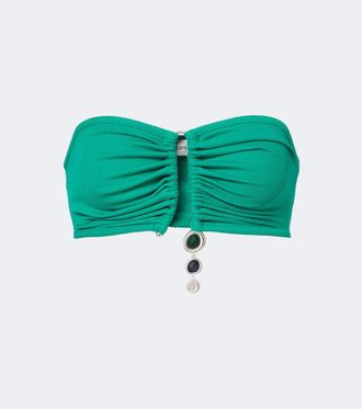 CHRISTOPHER ESBER Embellished bandeau top