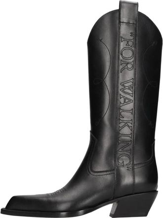 Off-white Texan Boot - Dames - Cowboylaarzen - Zwart - 41 EU - Leer - Schoenen