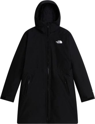 The North Face Fitness, Dames, Zwart, XL, Leer, Hikesteller Insulated Parka