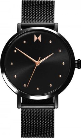 MVMT Watch Dot Zwart Roestvrij Staal - Dames - Horloges - Zwart - ONE Size - Accessoires