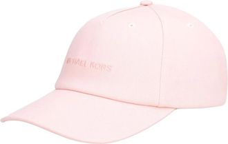 Michael Kors Panelled Cotton Cap - Dames - Petten - Roze - ONE Size - Katoen - Accessoires