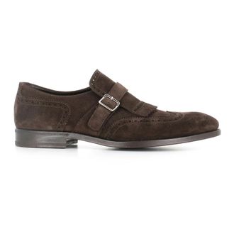 Henderson Bruine Su&egrave;de Franje Brogue Schoenen - Heren - Nette schoenen - Bruin - 40 EU - Su&egrave;de - Schoenen