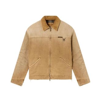 Golden Goose Jackets Brown - male - Golden Goose - Light Jackets - Brown - XL - Jackets