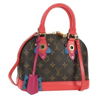 Louis Vuitton Pre-owned Handbags, female, Brown, Size: ONE SIZE Pre-owned Hand Bag