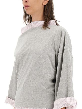 Dries Van Noten Cotton Sweatshirt - Gray