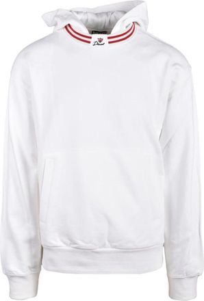 Diesel Katoenen Gebreide Trui - Heren - Hoodies - Wit - M - Katoen - Hoodies & sweatvesten