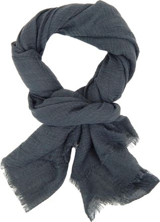 Ella Jonte Mens Scarf Lightweight Soft Scarf Plain, gray, One Size