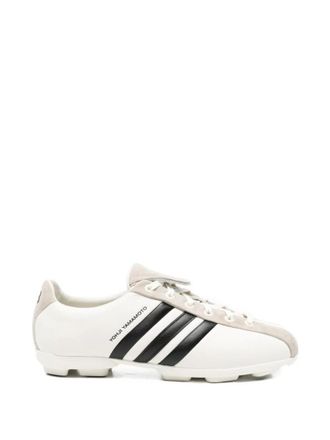 Yohji Yamamoto White Lace-up Sneakers