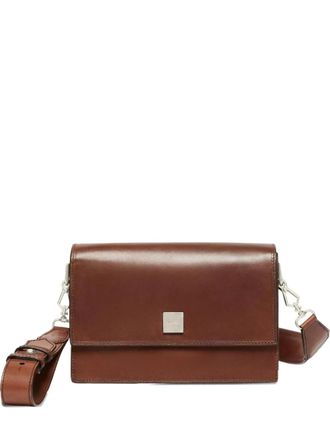 Max Mara Biancaroughs leather shoulder bag - women - Leather/Goat Skin - One Size - Brown