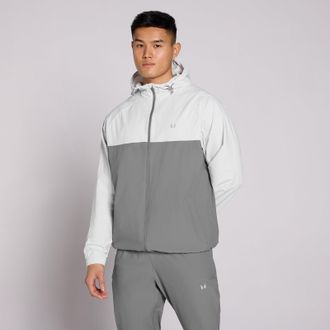 MyProtein Chaqueta Tempo bicolor para hombre de MP - Lila/Gris acero - XS