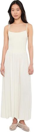 L*Space Misha Midi Womens Dress Cream : XS, Rayon