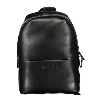 Calvin Klein Black Polyester Mens Mens Backpack
