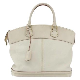 Louis Vuitton Pre-owned Handbags, female, White, Size: ONE SIZE Pre-owned Vintage Handbag