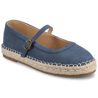 Journee Collection Women & apos;s Kenzie Espadrille Mary Janes