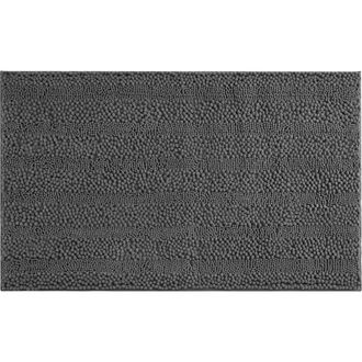 Laura Ashley Astor 27-Inch Chenille Bath Mat in Dark Grey at Nordstrom Rack