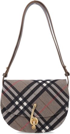 Burberry Small Bridle Check Jacquard Bag