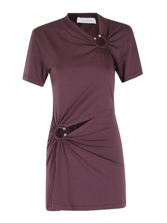 Paco Rabanne Short Dress With Cut-Out