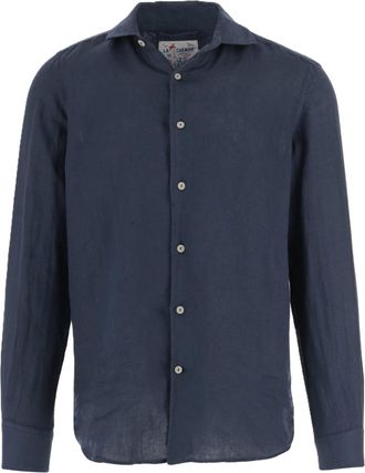 MC2 Saint Barth Smooth Texture Long-Sleeved Shirt