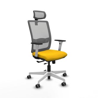 Piqueras y Crespo Piqueras Y Crespo Silla Haches Amarilla Confort Oficina
