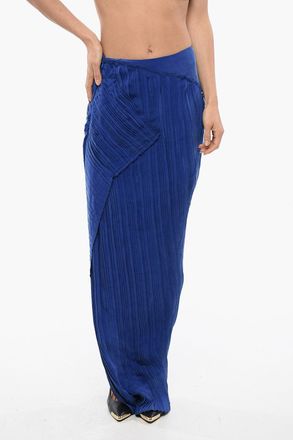 Balmain Gonna Asimmetrica con Design Drappeggiato Balmain