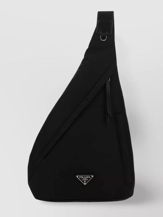 Prada front pocket nylon backpack