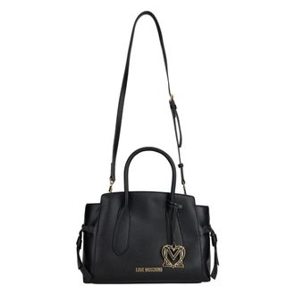 Love Moschino Bolso de hombro con logo - Bags - Mujer - Negro - ONE SIZE