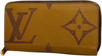Louis Vuitton Pre-owned Long Wallet (Bi-fold) - Dames - Vintage Accessoires - Bruin - ONE Size - Vintage