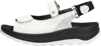 Wolky Adura Sandal - Dames - Sandalen - Wit - 41 EU - Wol - Schoenen