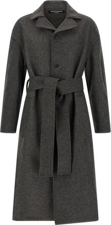 Jacquemus Le Manteau Città Trench E Impermeabili Grigio-Uomo