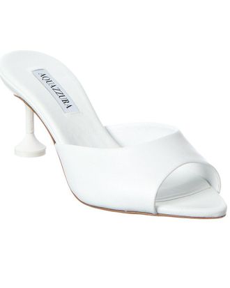 Aquazzura Bisous 65 Leather Sandal