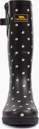 Trespass Womens Trespass Womens/Ladies Samira Floral Wellington Boots - Black - Size: 5