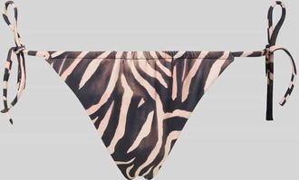HUGO BOSS Bikini Slip in Zebra-Optik Modell FANCY in Black, Gr&ouml;&szlig;e XS