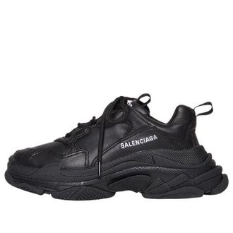 Balenciaga (WMNS) Balenciaga Triple S Black 524039W2FA51000