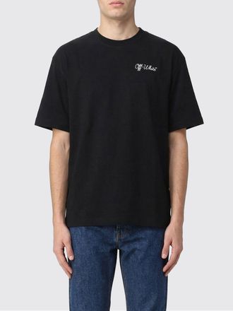 Off-white T-shirt girocollo Off-White in cotone con logo