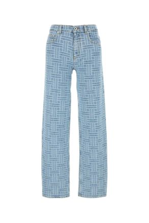 Kenzo Gedeconstruerde Denim Jeans