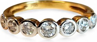 Bespoke 18Ct Gold 5 Stone Diamond Ring