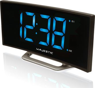 Majestic New Majestic Sve-234 Reloj Despertador Digital Negro