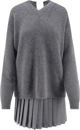Semicouture Donna, Abiti, Grigio, S, new