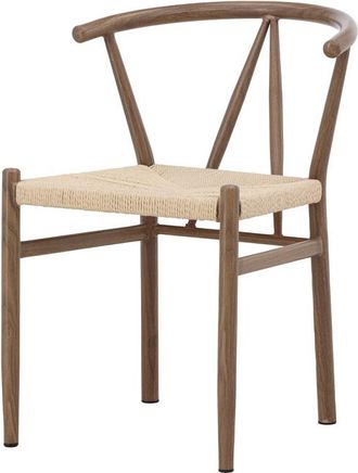 VE DESIGN Design Stuhl Alfons, Braun/Natural