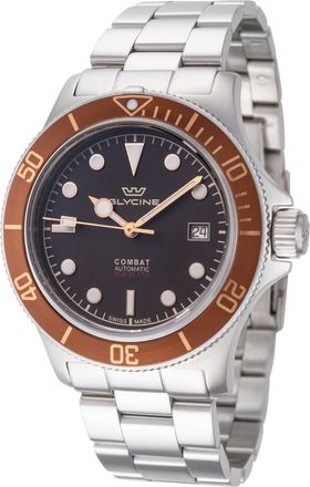 Glycine Mens Combat 42mm Automatic Watch GL0486