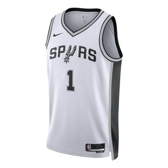 Nike Dri-FIT NBA Victor Wembanyama San Antonio Spurs Association Edition Swingman Jersey White DN2094-104