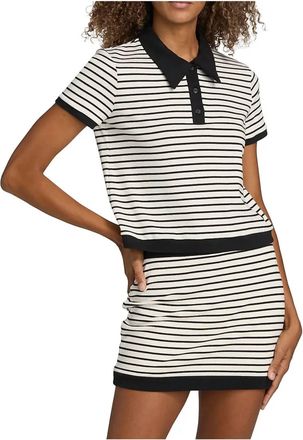 SIMKHAI Jonie Mini Skirt In Black Multi